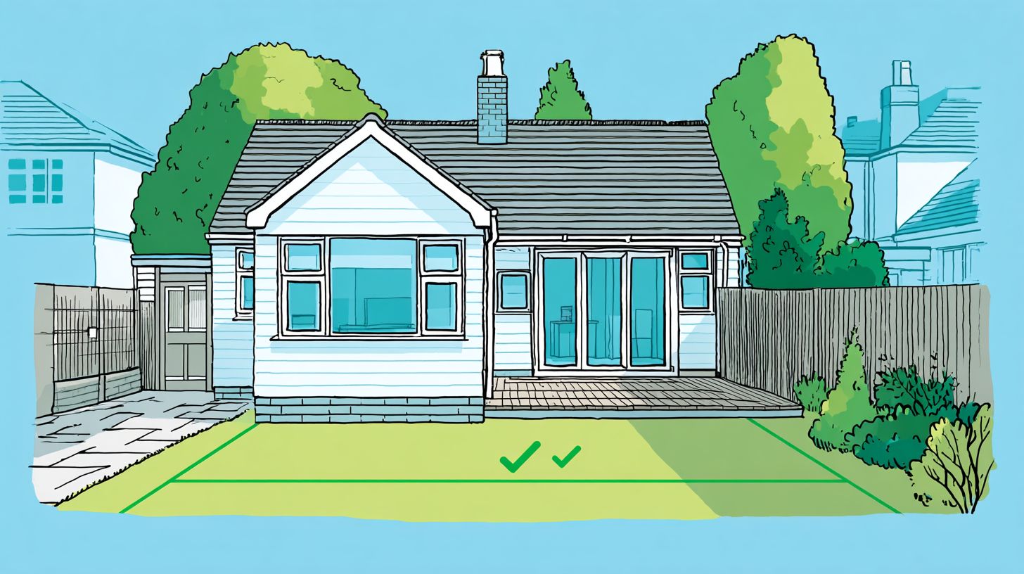 What are the size limits for single-storey rear extensions without planning permission?