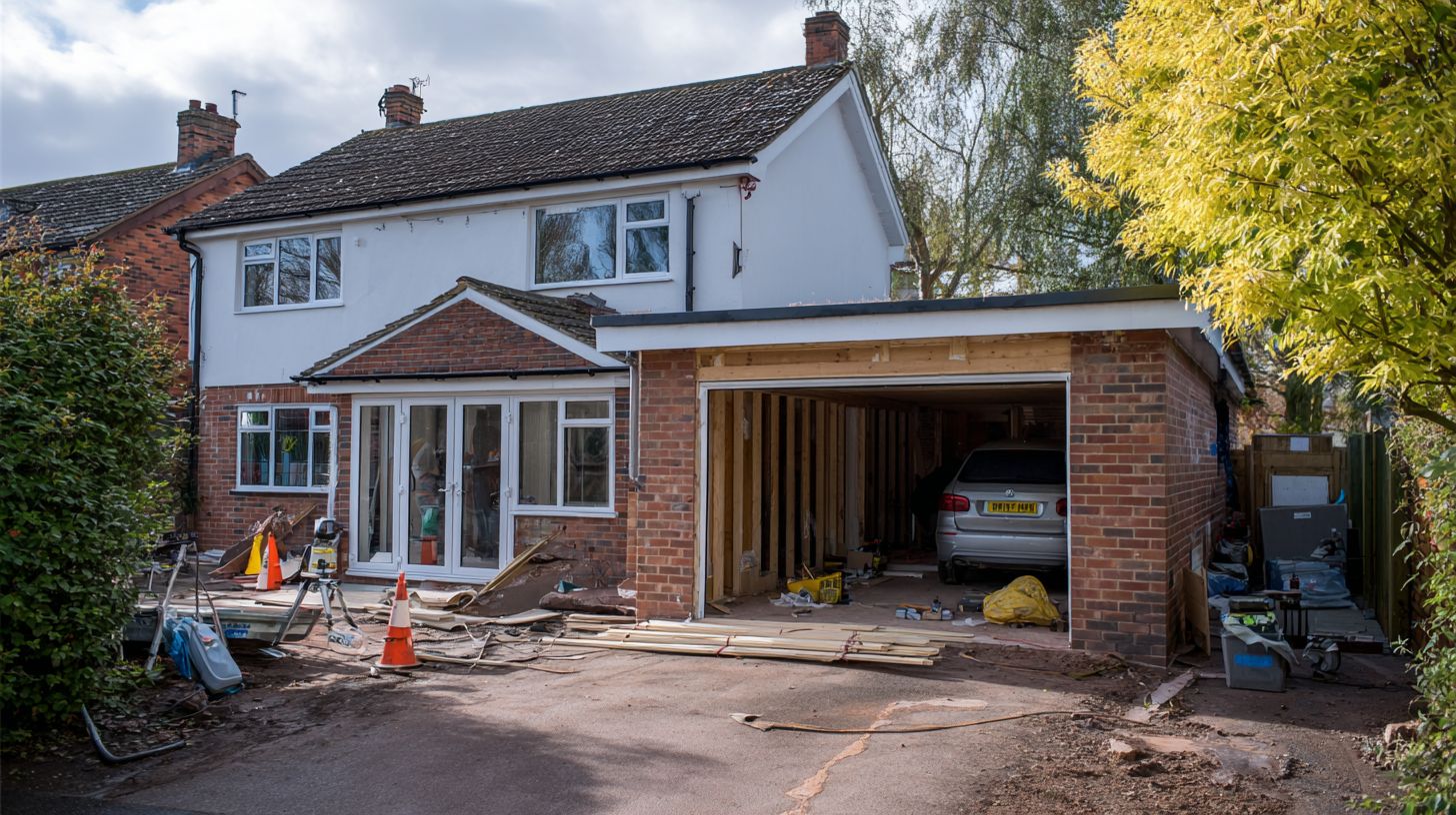 What factors influence the average cost of a garage conversion in the UK?