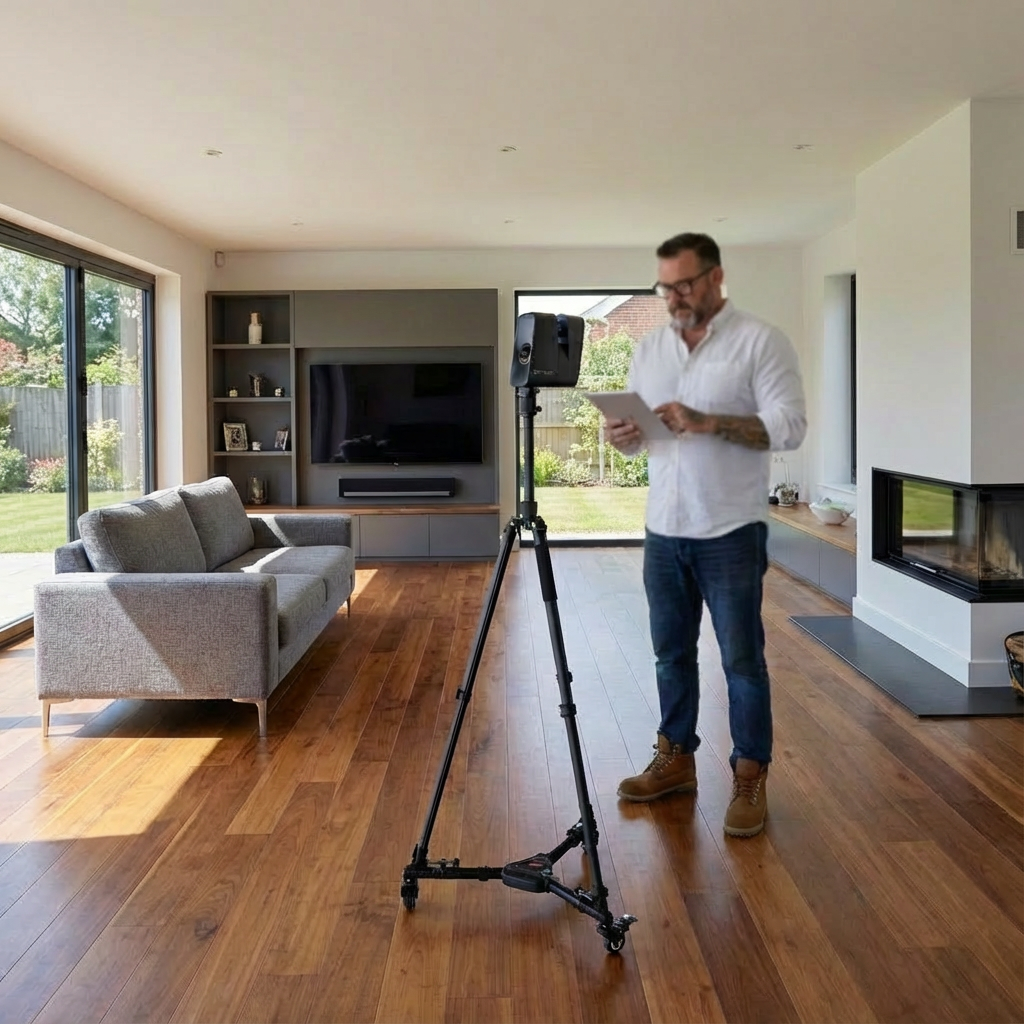 Every job is fully surveyed with state of the art LiDAR scanners