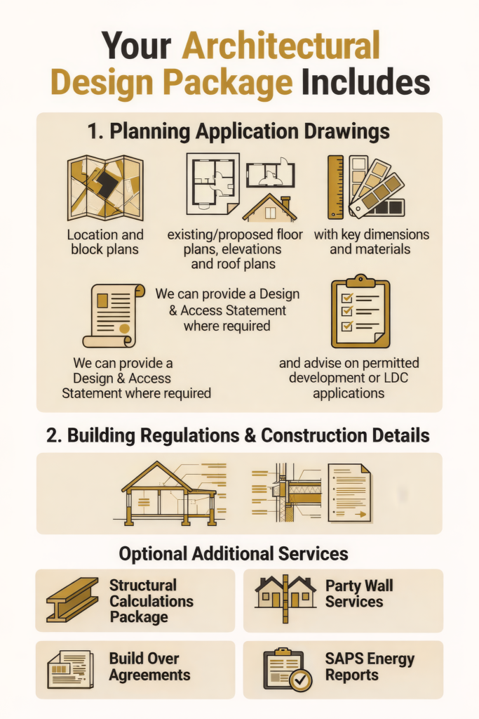 Local Architectural Design Packages by SurvDesign