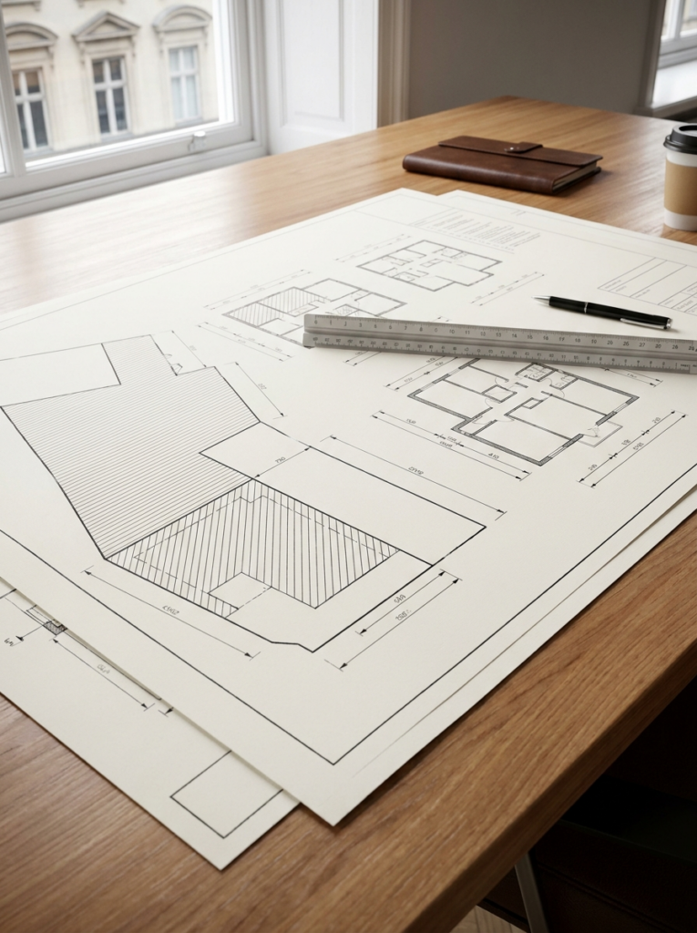 Land Registry compliant plans in Brentwood showing lease plan and title plan style drawings