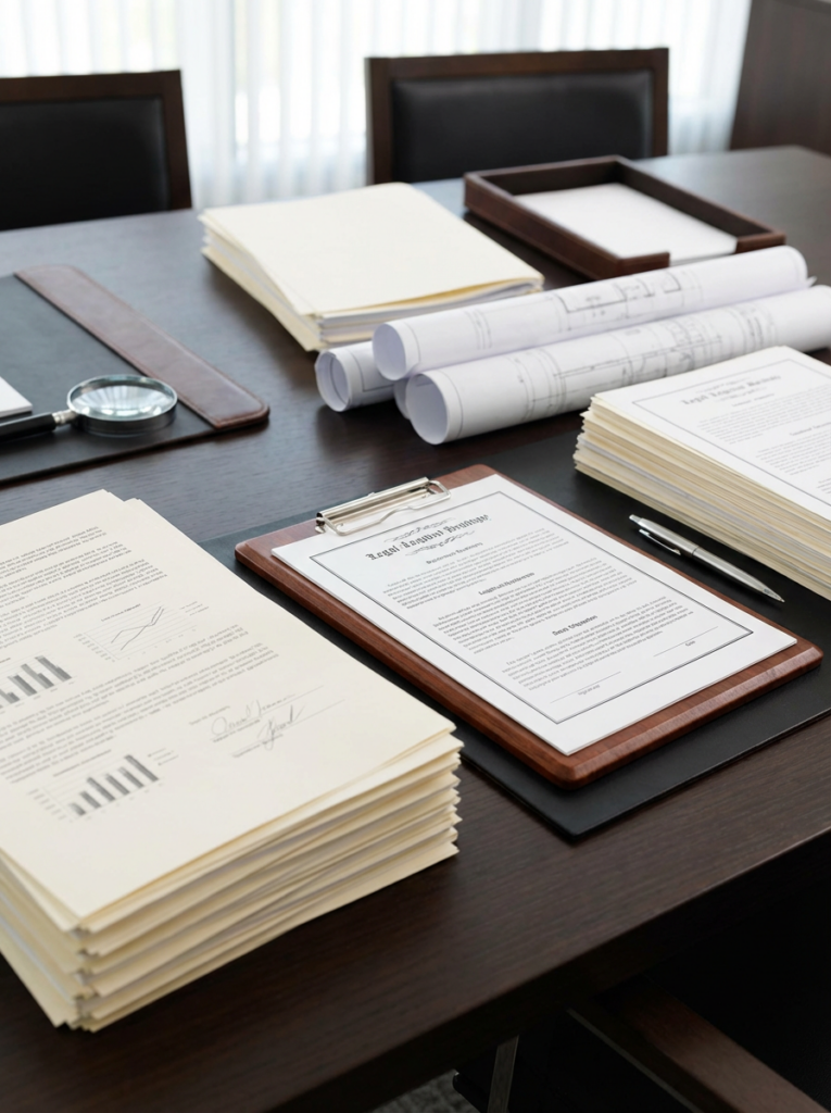 Party Wall surveyor in Benfleet preparing Party Wall notices and related paperwork.