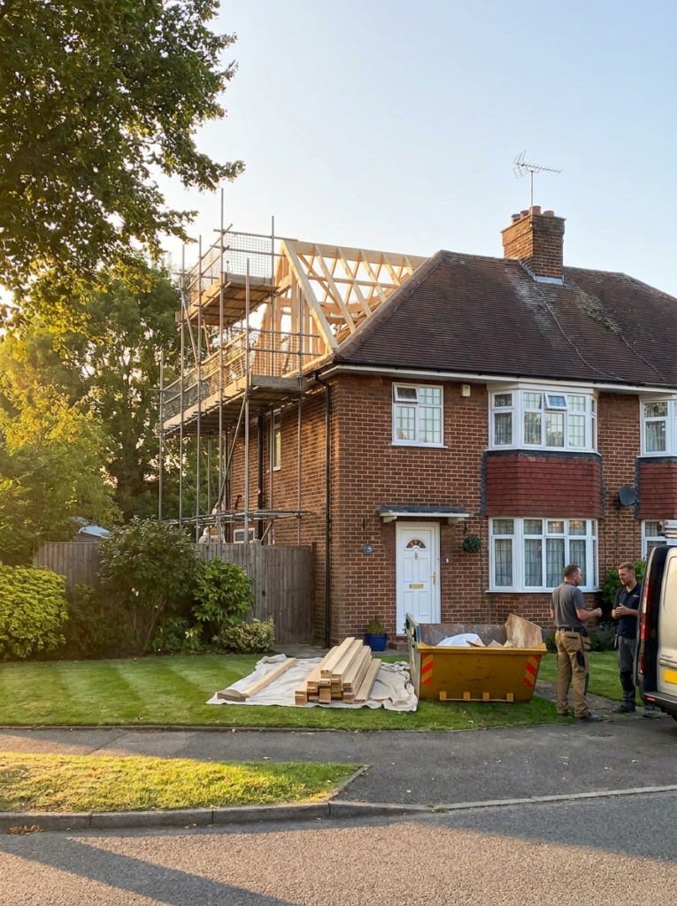 Party Wall surveyor in Brentwood supporting a building owner with extension or loft conversion works.