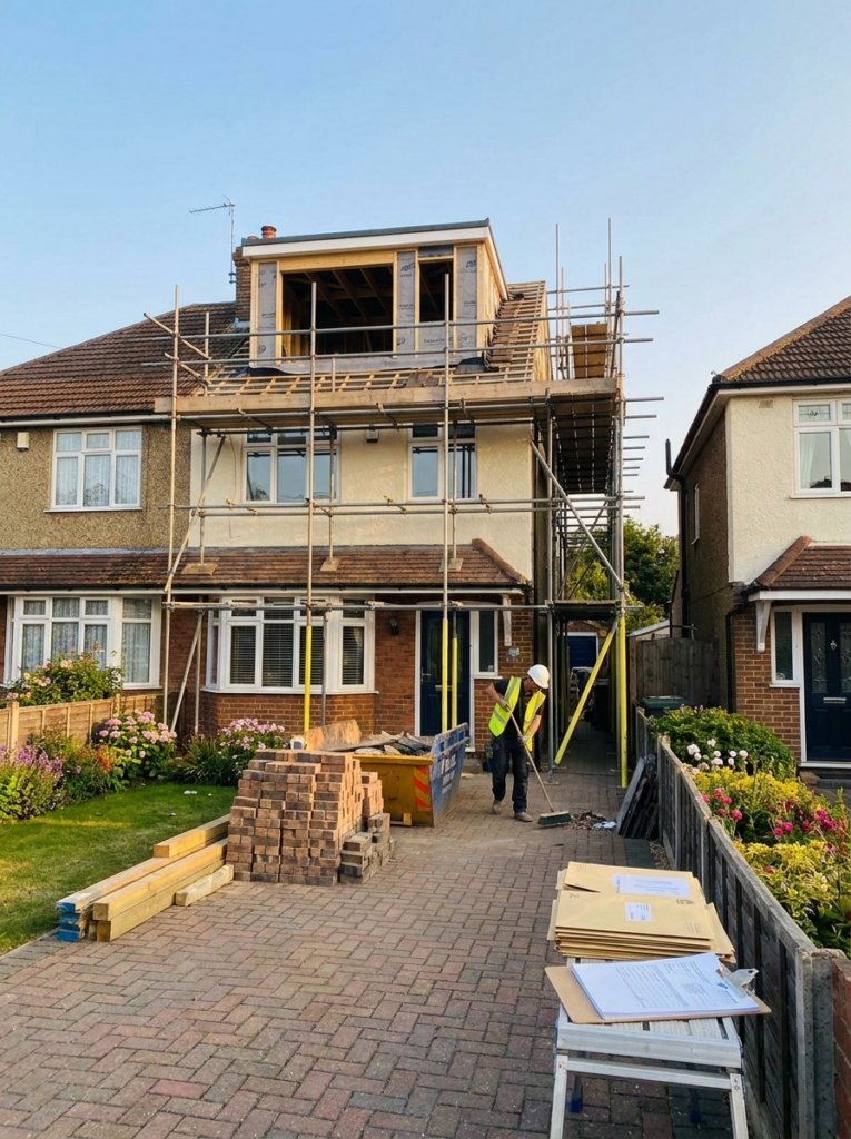 Party Wall surveyor in Chelmsford supporting a building owner with extension or loft conversion works.