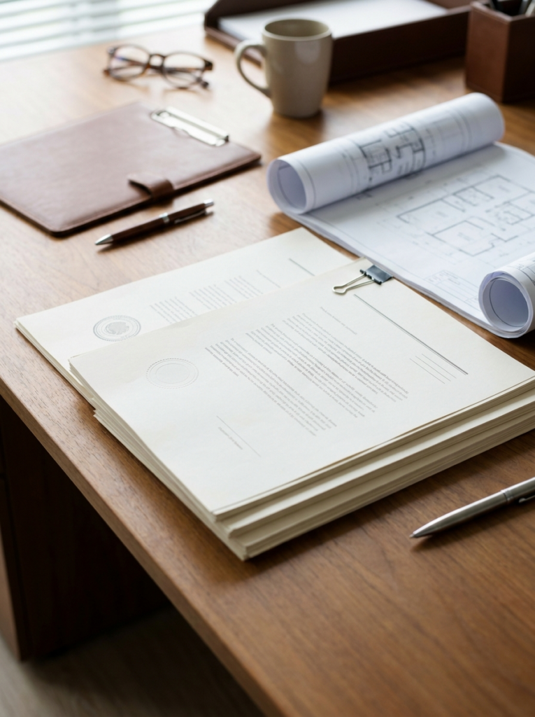 Party Wall surveyor in Wickford preparing Party Wall notices and related paperwork.