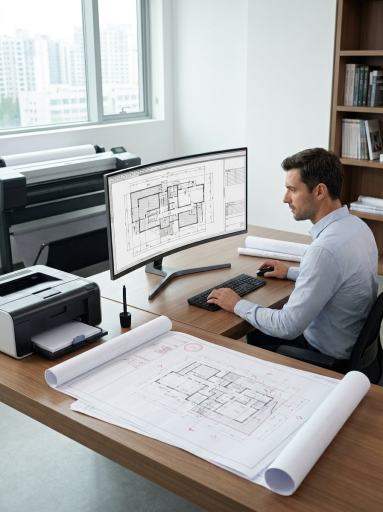 Fast turnaround Land Registry compliant plans in Stanford-le-Hope prepared from accurate survey information