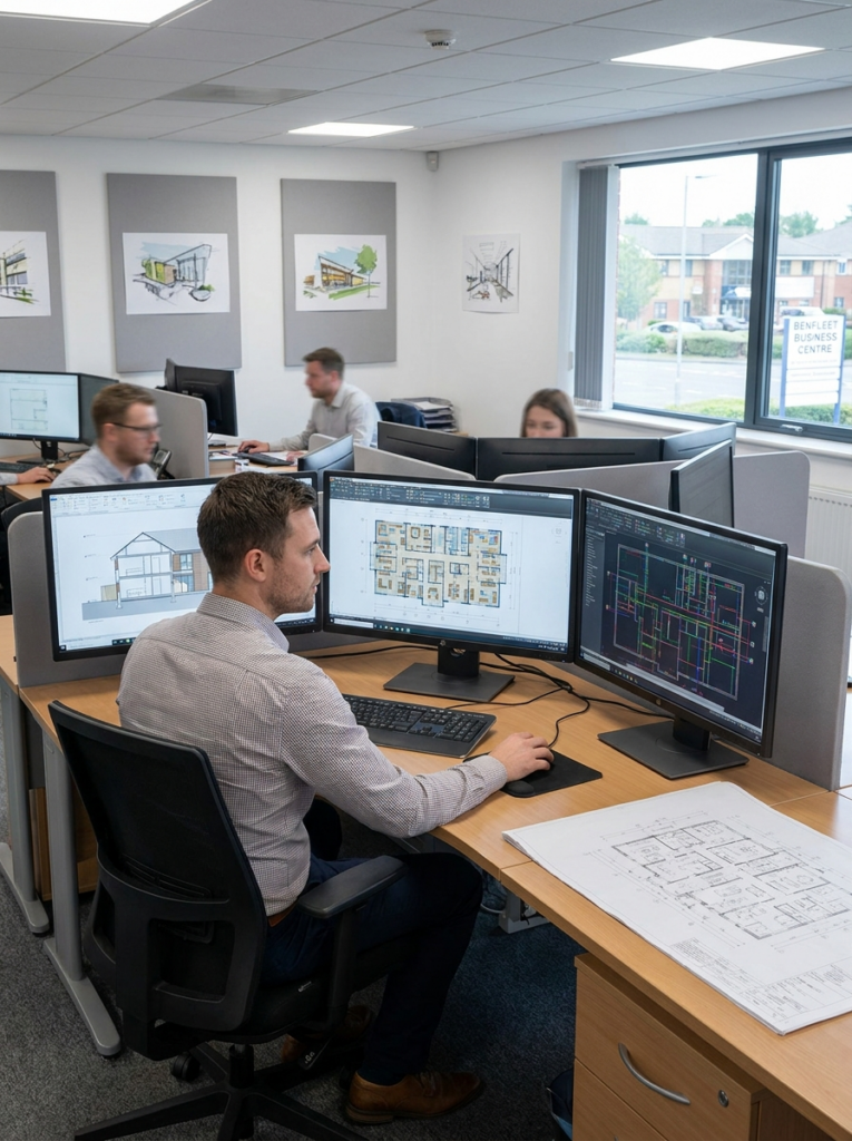 CAD design services in Benfleet with professional technical drawings and drafting support.