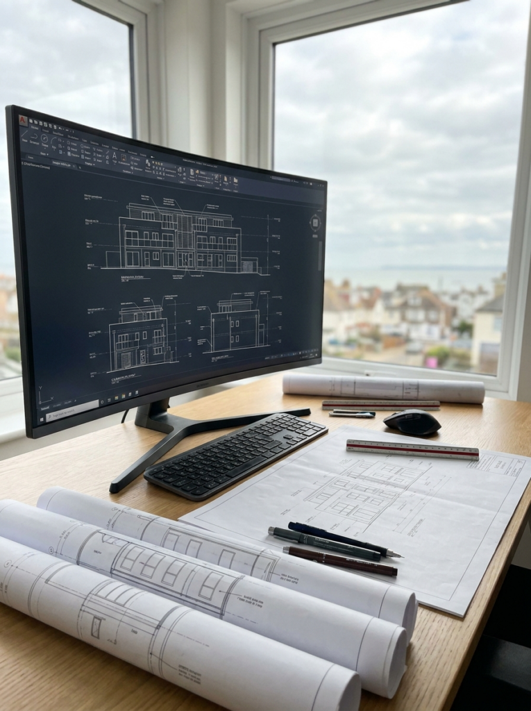 CAD design services in Leigh-on-Sea with professional technical drawings and drafting support.