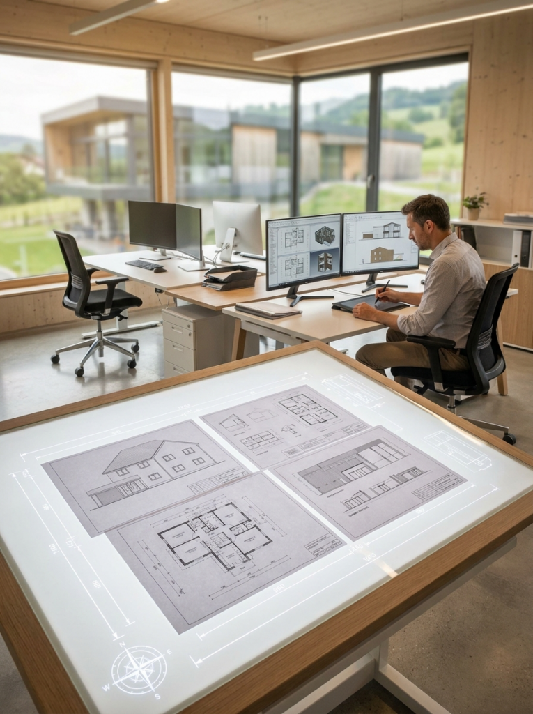 CAD floor plans in Benfleet shown as professionally prepared technical property drawings.
