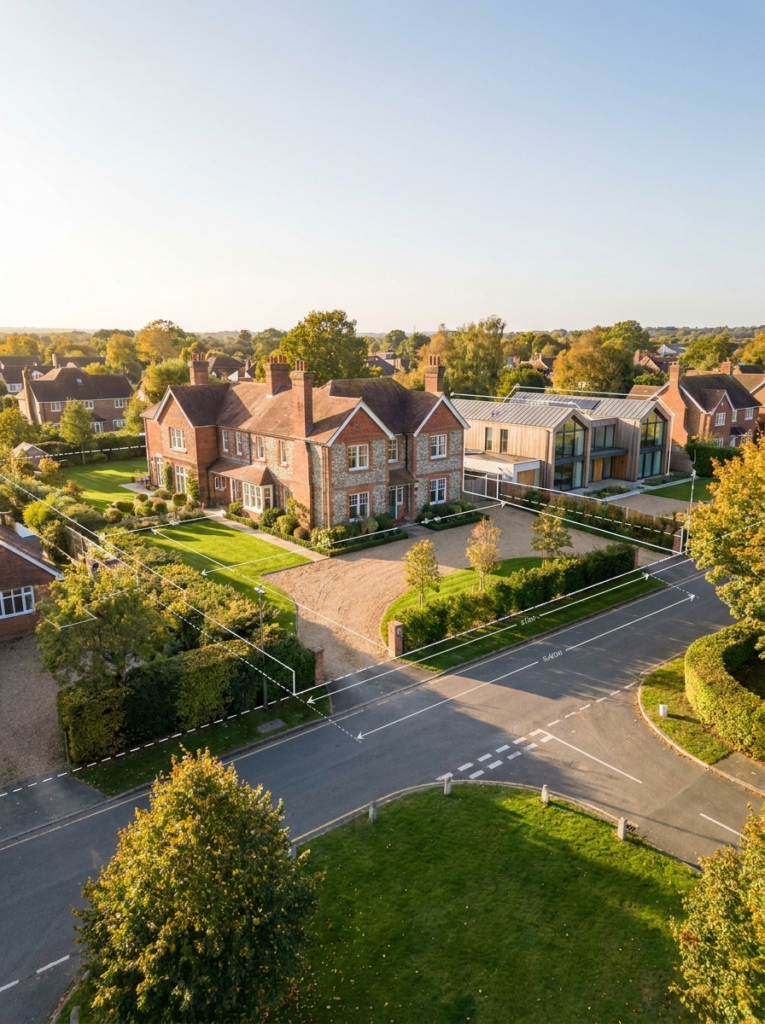Land Registry compliant plans in Chelmsford for residential property with precise boundary and plan preparation