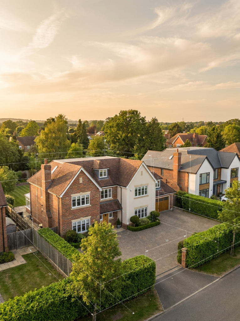 Land Registry compliant plans in Colchester for residential property with precise boundary and plan preparation