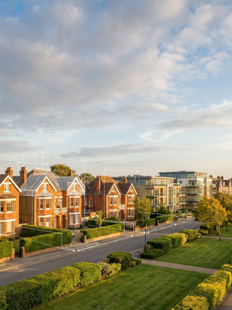 Land Registry compliant plans in Southend-on-Sea for residential property with precise boundary and plan preparation