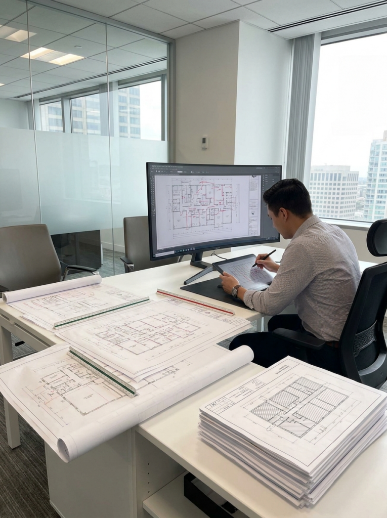 Fast turnaround Land Registry compliant plans in Benfleet prepared from accurate survey information