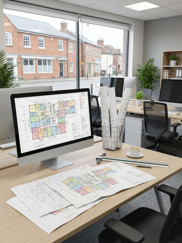 Licensing plans in Brentwood prepared for commercial premises and compliance use.