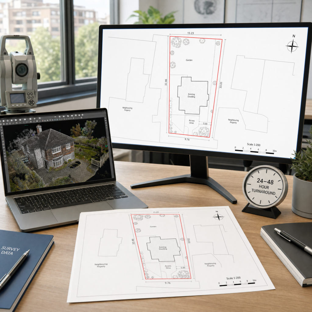 Land Registry Compliant Plans in 24 Hours
